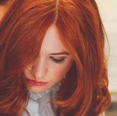 Wedding Hair With Flowers & jewels : Karen Gillan's ginger hair…