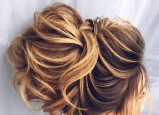 Best Hair Style For Bride : 40 Stuning Long Curly Wedding Hairstyles from Nadi Gerber | Deer Pearl Flowers -…