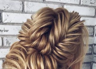 Best Hair Style For Bride : 40 Stuning Long Curly Wedding Hairstyles from Nadi Gerber | Deer Pearl Flowers -…