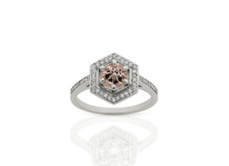 Engagement Rings & Wedding Rings : Meadowlark Jewellery’s Cool Hexagon Engagement Rings – Mon Cheri Bridals