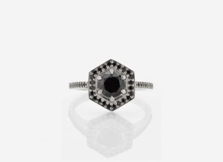 Engagement Rings & Wedding Rings : Meadowlark Jewellery’s Cool Hexagon Engagement Rings – Mon Cheri Bridals