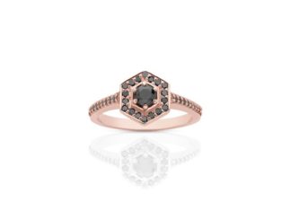 Engagement Rings & Wedding Rings : Meadowlark Jewellery’s Cool Hexagon Engagement Rings – Mon Cheri Bridals
