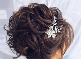 Best Hair Style For Bride : 40 Stuning Long Curly Wedding Hairstyles from Nadi Gerber | Deer Pearl Flowers -…