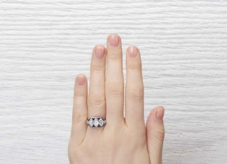 Engagement Rings & Wedding Rings : Sapphire & Diamond Vintage Engagement Rings For Your “Something Blue” – Mon Cheri Bridals