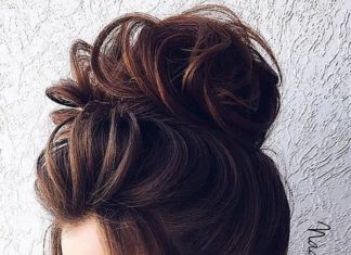 Best Hair Style For Bride : 40 Stuning Long Curly Wedding Hairstyles from Nadi Gerber | Deer Pearl Flowers -…