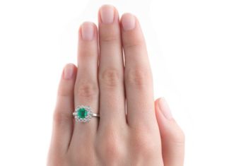 Engagement Rings & Wedding Rings : Emerald Engagement Rings for May – Mon Cheri Bridals