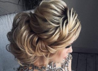 Best Hair Style For Bride : 40 Stuning Long Curly Wedding Hairstyles from Nadi Gerber | Deer Pearl Flowers -…