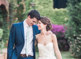 Trendy Wedding Dresses : Romantic Garden Wedding in Barcelona by En Route Photography…