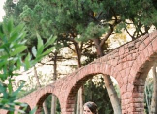 Trendy Wedding Dresses : Romantic Garden Wedding in Barcelona by En Route Photography…