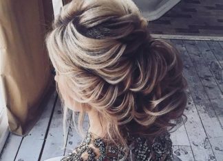 Best Hair Style For Bride : 40 Stuning Long Curly Wedding Hairstyles from Nadi Gerber | Deer Pearl Flowers -…