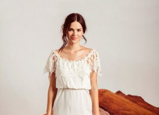Beautiful Brand Wedding Dresses : Boho chic wedding dress: www.stylemepretty……