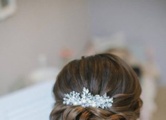 Wedding Hair With Flowers & jewels : …