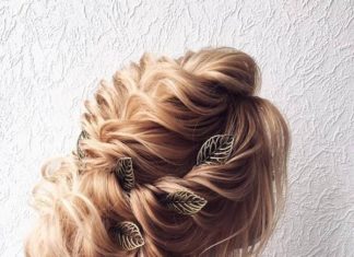 Best Hair Style For Bride : 40 Stuning Long Curly Wedding Hairstyles from Nadi Gerber | Deer Pearl Flowers -…