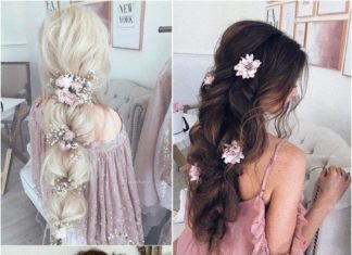 Best Hair Style For Bride : Ulyana Aster Long Wedding Hairstyles Inspiration – www.ulyanaaster.com | Deer Pe…