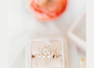 Engagement Rings & Wedding Rings : Lovely Vintage-Inspired Rose Gold “Moulin Rouge” Engagement Ring – Mon Cheri Bridals