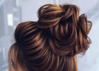 Best Hair Style For Bride : 40 Stuning Long Curly Wedding Hairstyles from Nadi Gerber | Deer Pearl Flowers/ …