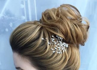 Best Hair Style For Bride : Long Wedding Hairstyles from Nadi Gerber | Deer Pearl Flowers…