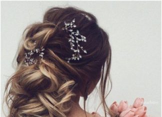 Best Hair Style For Bride : Ulyana Aster Long Wedding Hairstyles Inspiration – www.ulyanaaster.com | Deer Pe…