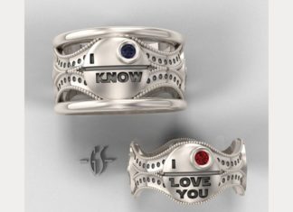 Engagement Rings & Wedding Rings : 30 Epic Star Wars Wedding Ideas – Mon Cheri Bridals