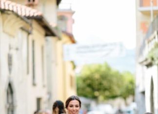 Trendy Wedding Dresses : Gorgeous Lake Como Wedding by Studio 1208…