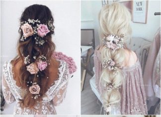 Best Hair Style For Bride : Ulyana Aster Long Wedding Hairstyles Inspiration – www.ulyanaaster.com | Deer Pe…