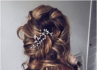 Best Hair Style For Bride : Ulyana Aster Long Wedding Hairstyles Inspiration – www.ulyanaaster.com | Deer Pe…