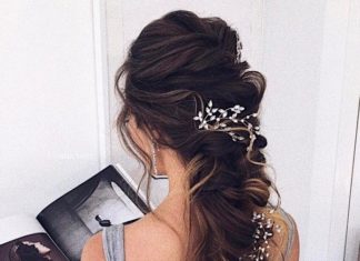 Best Hair Style For Bride : Ulyana Aster Wedding Hairstyles | Deer Pearl Flowers…
