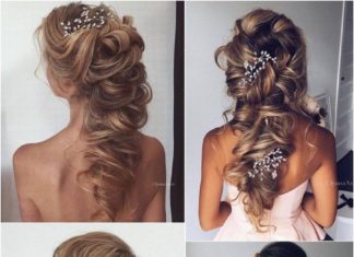 Best Hair Style For Bride : Ulyana Aster Long Wedding Hairstyles Inspiration – www.ulyanaaster.com | Deer Pe…