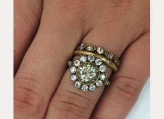 Engagement Rings & Wedding Rings : Stacked Wedding Ring Styles That’ll Leave You Breathless – Mon Cheri Bridals