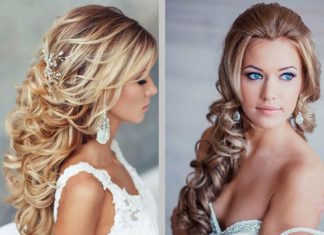 Wedding Hair With Flowers & jewels : …