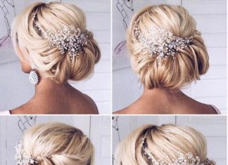 Best Hair Style For Bride : Ulyana Aster Wedding Hairstyles | Deer Pearl Flowers…
