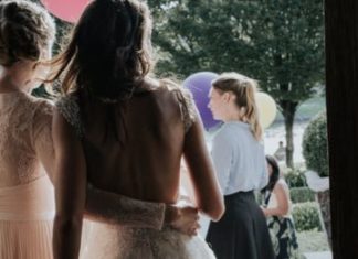 Trendy Wedding Dresses : Balloon-Filled Wedding by Marilyn Bartman Photography…