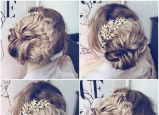 Best Hair Style For Bride : Ulyana Aster Long Wedding Hairstyles Inspiration – www.ulyanaaster.com | Deer Pe…