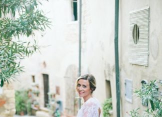 Trendy Wedding Dresses : Stylish Italian Wedding by Elisabetta Riccio…