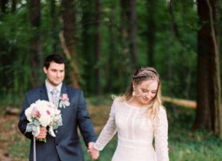 Trendy Wedding Dresses : Woodland Wedding Inspiration by Molly Lichten Photography and Jamie Leigh Events…