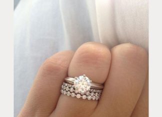 Engagement Rings & Wedding Rings : Stacked Wedding Ring Styles That’ll Leave You Breathless – Mon Cheri Bridals
