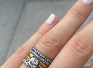 Engagement Rings & Wedding Rings : Stacked Wedding Ring Styles That’ll Leave You Breathless – Mon Cheri Bridals