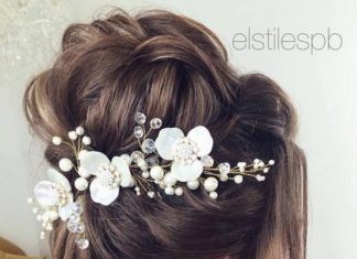 Best Hair Style For Bride : Elstile Long Wedding Hairstyles and Updos | Deer Pearl Flowers…