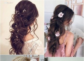 Best Hair Style For Bride : Ulyana Aster Long Wedding Hairstyles Inspiration – www.ulyanaaster.com | Deer Pe…