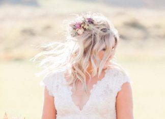 Trendy Wedding Dresses : Romantic Jewel-Toned Wedding by Sara Lynn Photography…