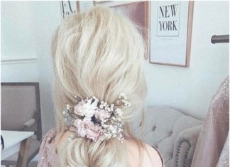 Best Hair Style For Bride : Ulyana Aster Long Wedding Hairstyles Inspiration – www.ulyanaaster.com | Deer Pe…