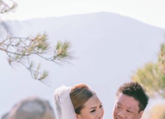 Trendy Wedding Dresses : Beautiful Santorini Wedding by George Pahountis Photography…