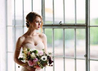 Trendy Wedding Dresses : Romantic Industrial Wedding Inspiration by Jeff Brummett Visuals & Keestone …
