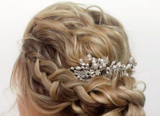 Wedding Hair With Flowers & jewels : hair accessory…