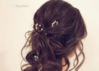 Best Hair Style For Bride : Ulyana Aster Wedding Hairstyles Inspiration | Deer Pearl Flowers…
