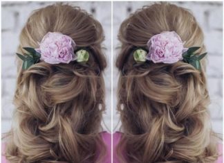 Best Hair Style For Bride : Tonya Pushkareva Long Wedding Hairstyle for Bridal via tonyastylist / www.himiss…
