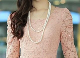 Short Wedding Dresses : Lace dress…