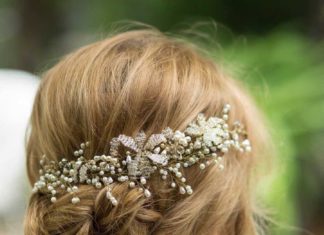 Wedding Hair With Flowers & jewels : wedding hairstyle…