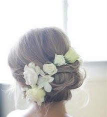 Wedding Hair With Flowers & jewels : wedding hair…