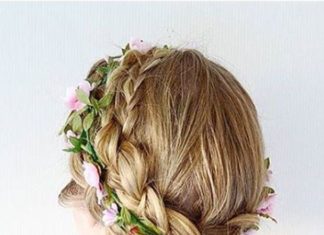Wedding Hair With Flowers & jewels : 50 Wedding-Ready Braids | Brides.com…